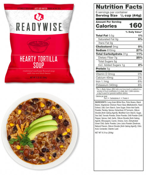 Readywise 84 Serving Gluten Free Grab and Go Bucket